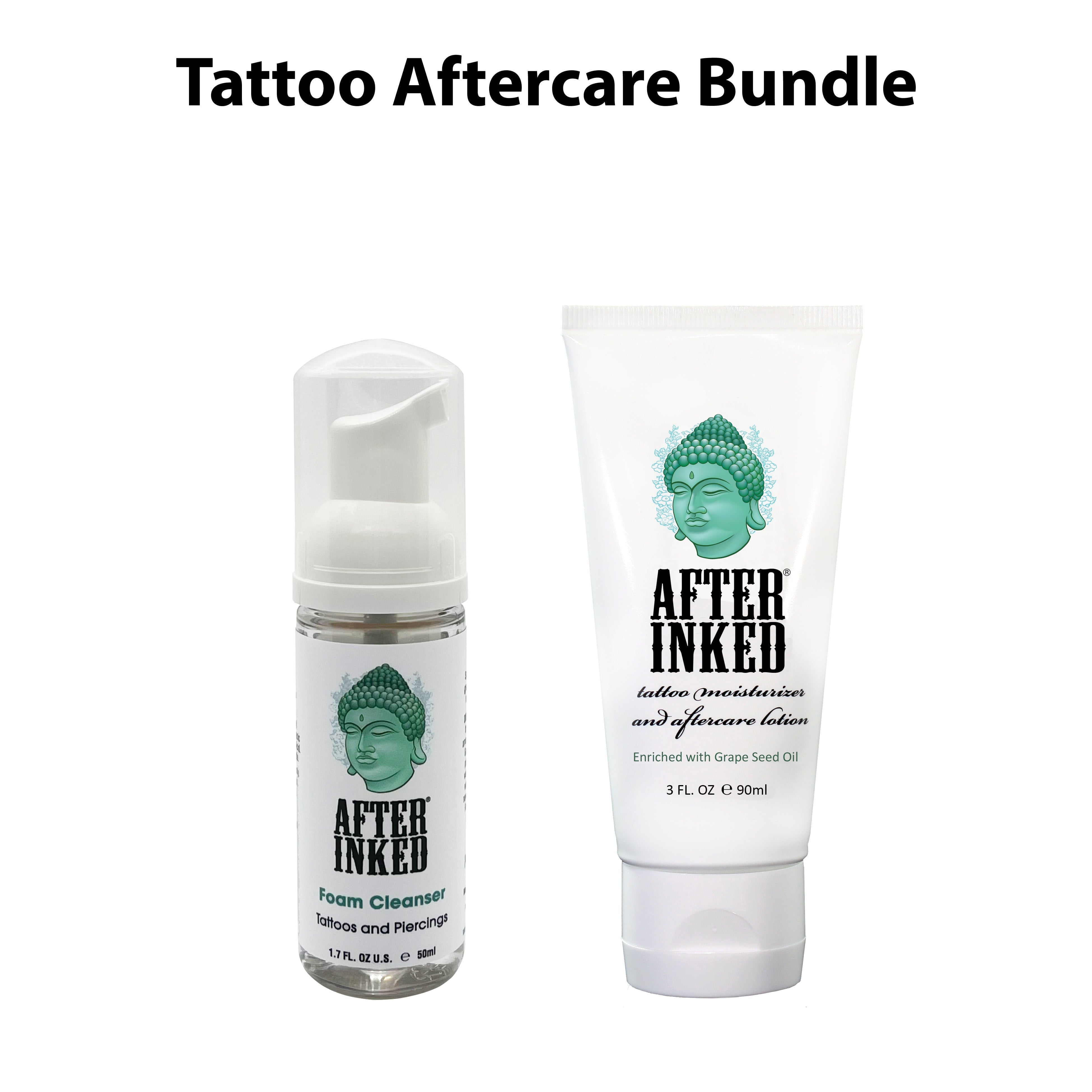 Tattoo Aftercare  care products Award winning Skin Care Est2000