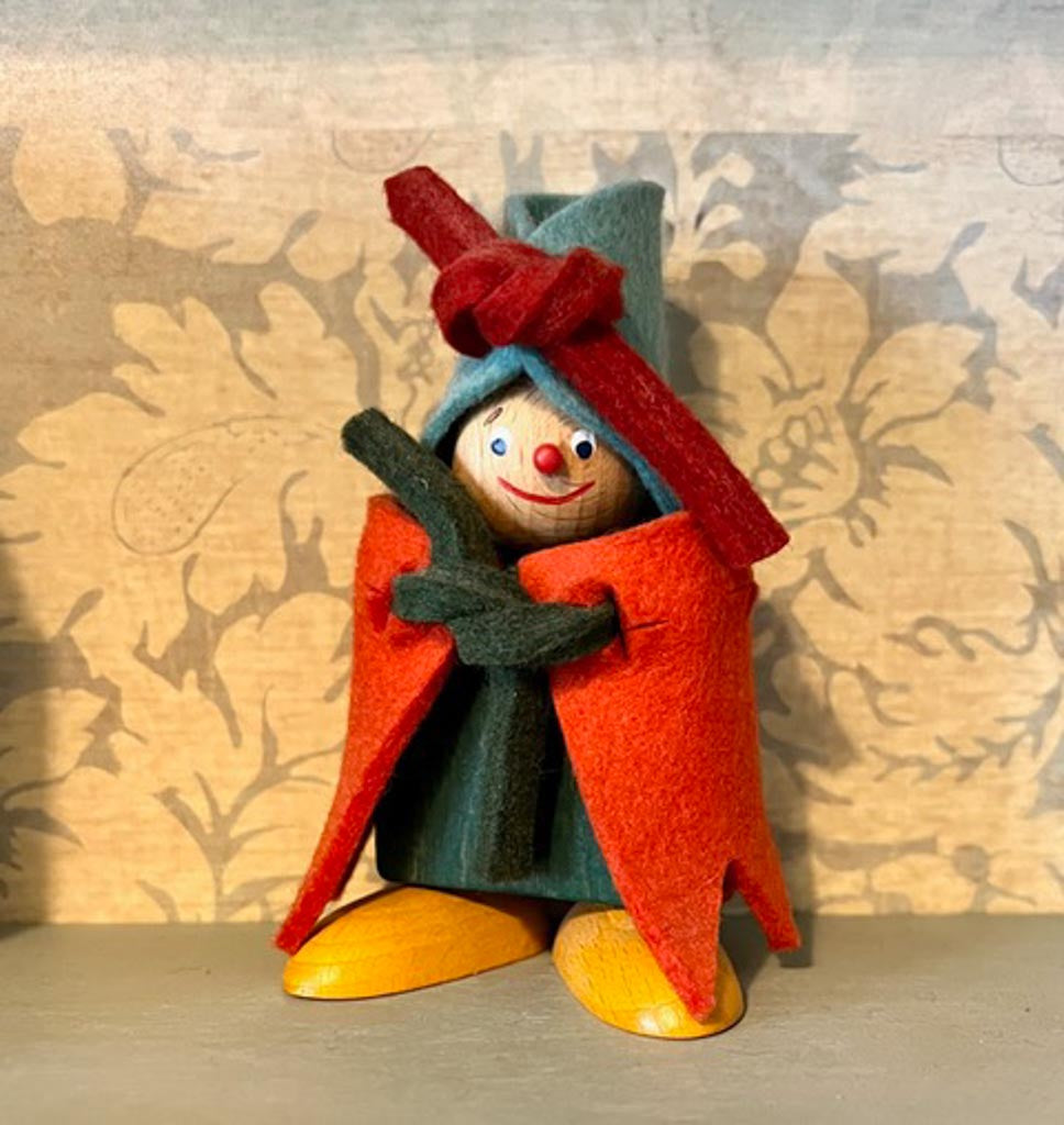 A KELLNER doll, made from wood and felt