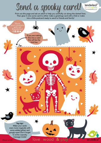 halloween printable card