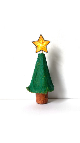 christmas craft tree star children