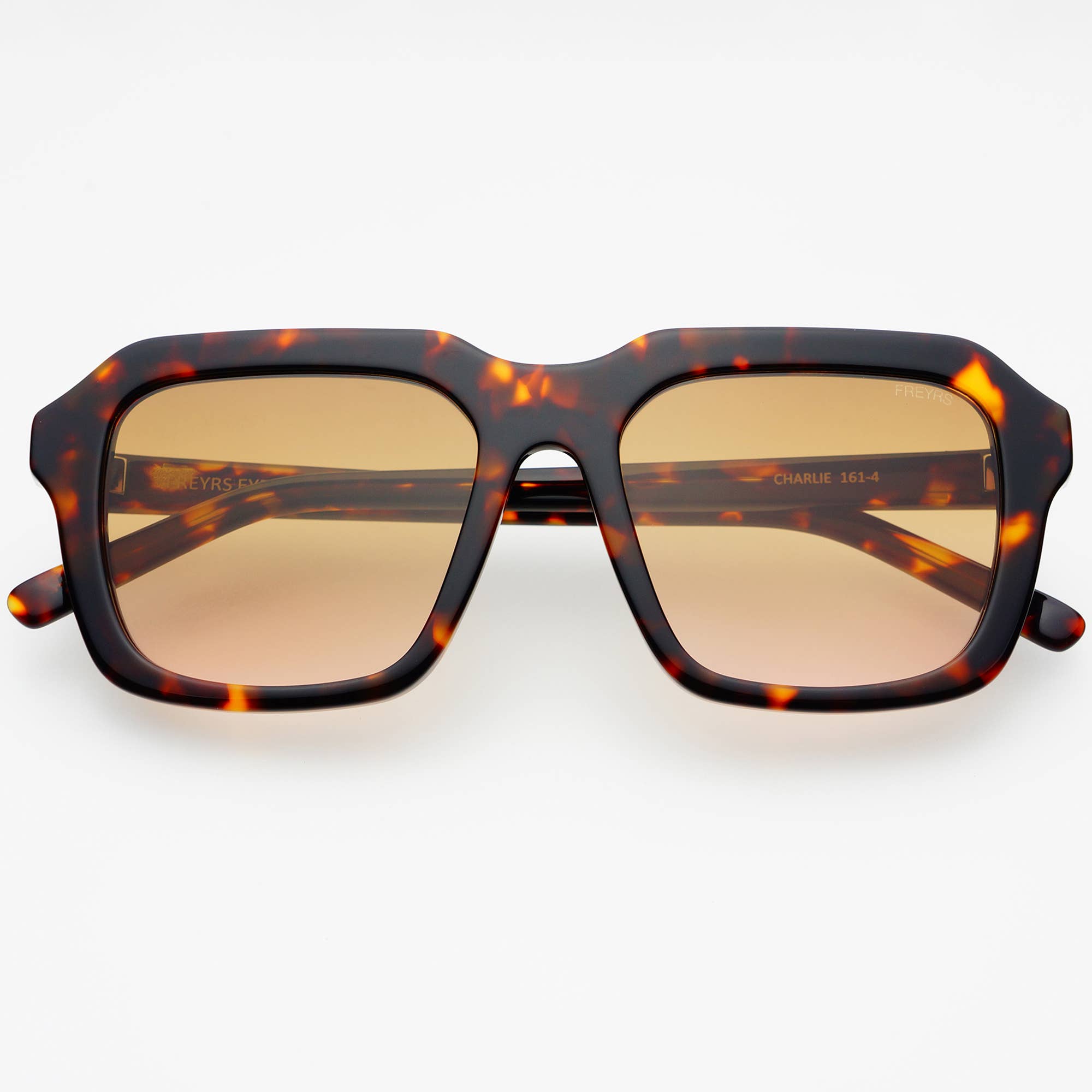 Charlie Acetate Unisex Rectangular Sunglasses