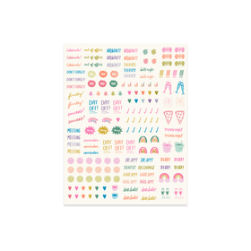 Planner Sticker Sheets Small / Mutey