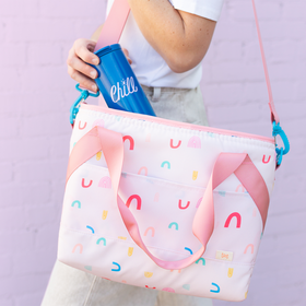 Pink Straw Ice Queen - Cooler Bag - Talking Out of Turn