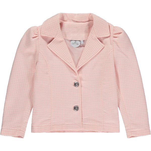 A DEE - Peony Dreams Amy Shimmer Jacket - White – Bluebells Boutique