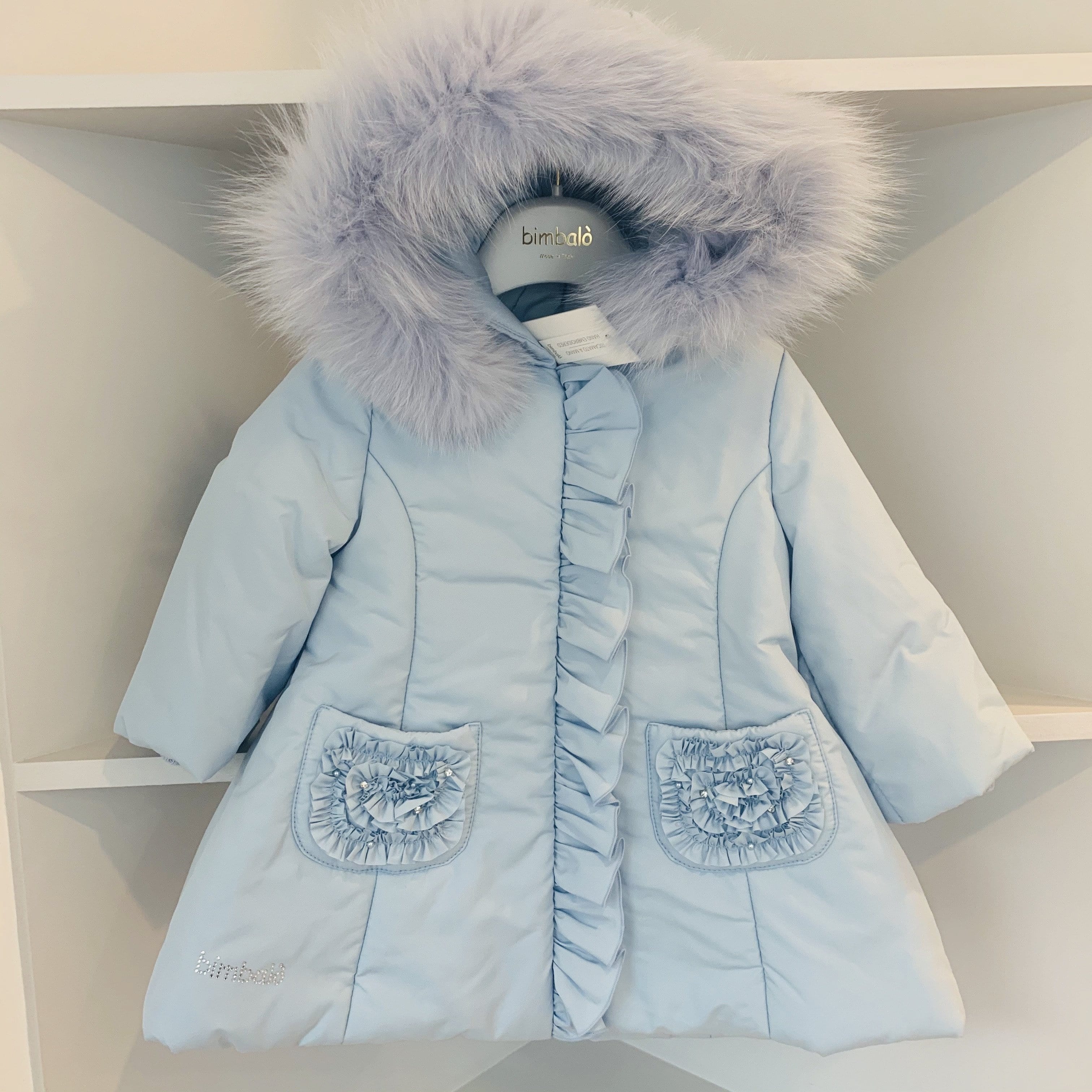 BIMBALO BABY BLUE FAIRY COAT – Bluebells Boutique