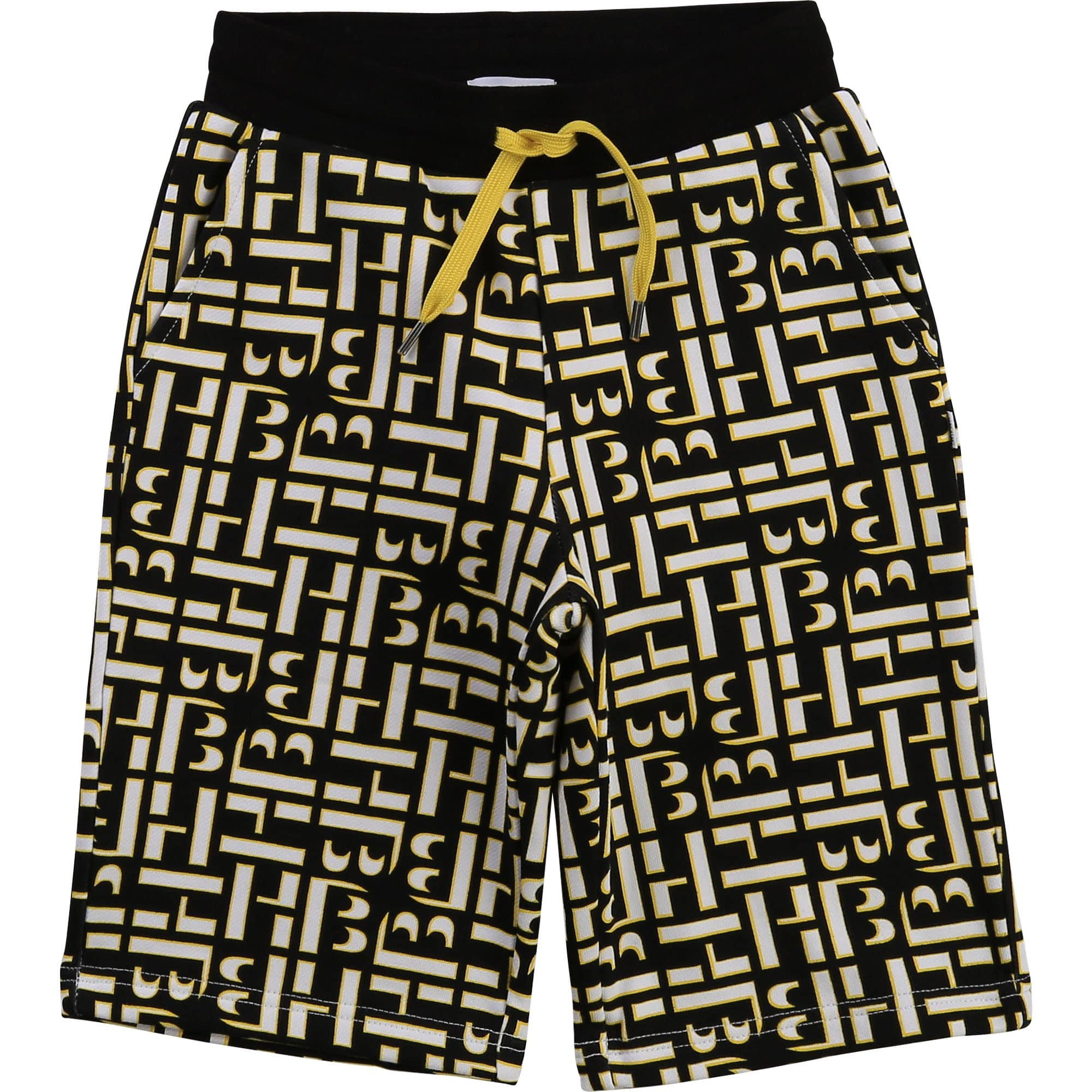 HUGO BOSS - Short Set - Yellow/Black – Bluebells Boutique