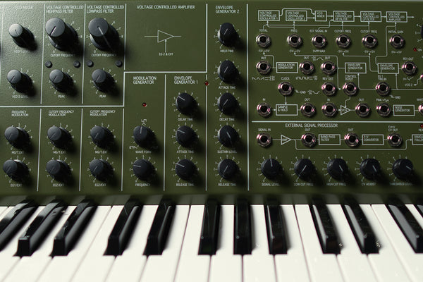 KORG MS-20 vintage synth for techno