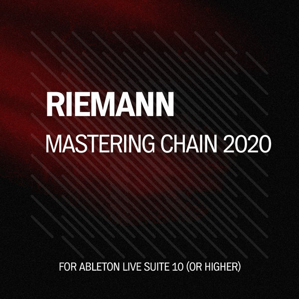 Free Techno Mastering Chain for Ableton Live 10