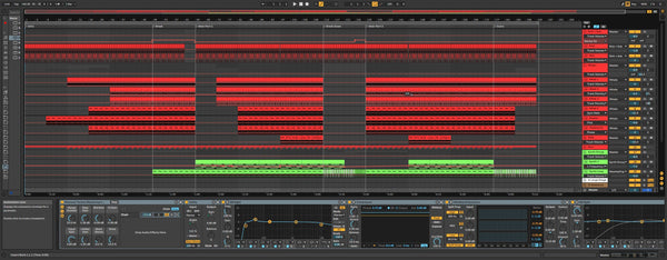 Rave Techno Template for Ableton Live 10