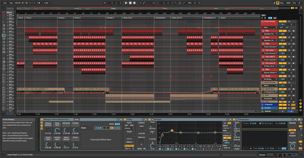 Ableton Template Hard Techno 2022