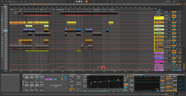 Psy Techno Template for Ableton