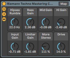 Techno Mastering Chain for Ableton