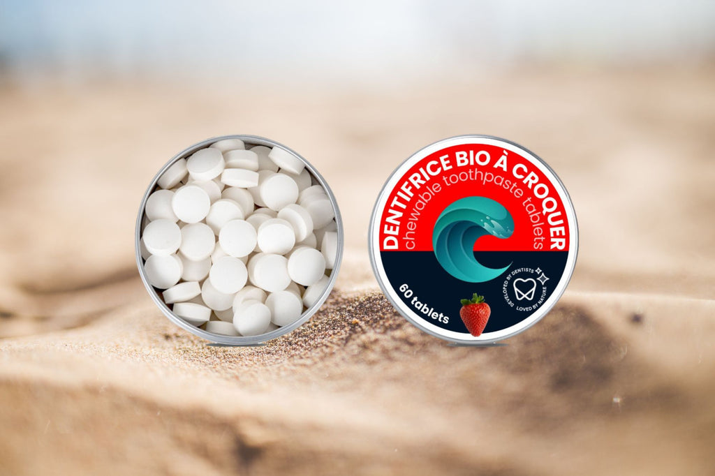 Dentifrice biologique en pastilles à croquer Oceansrespect