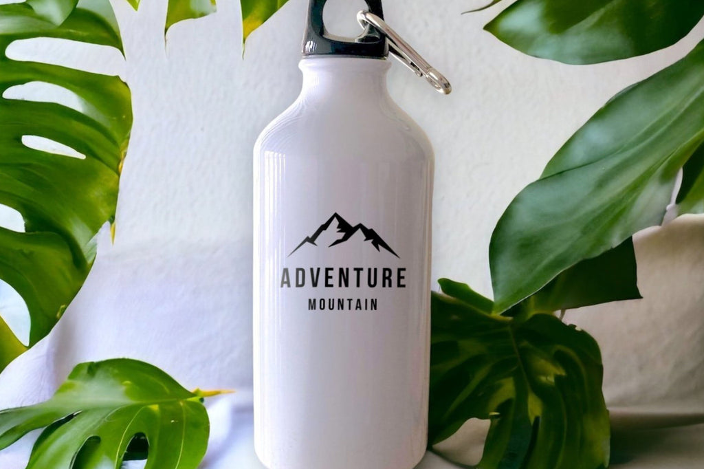 Reusable aluminum bottle