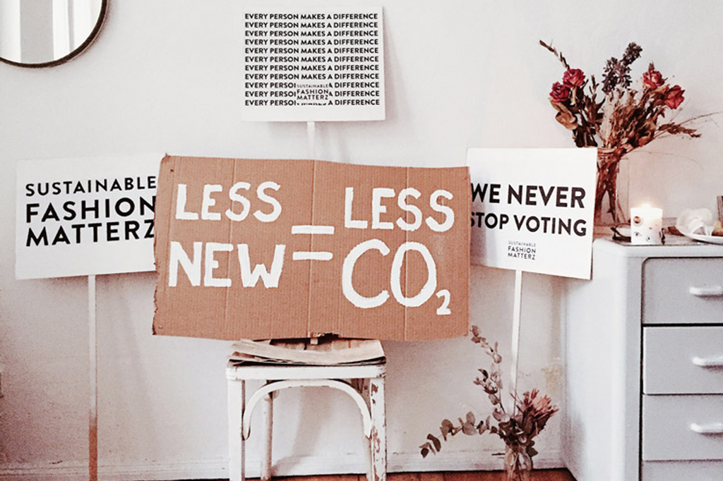 Less CO2