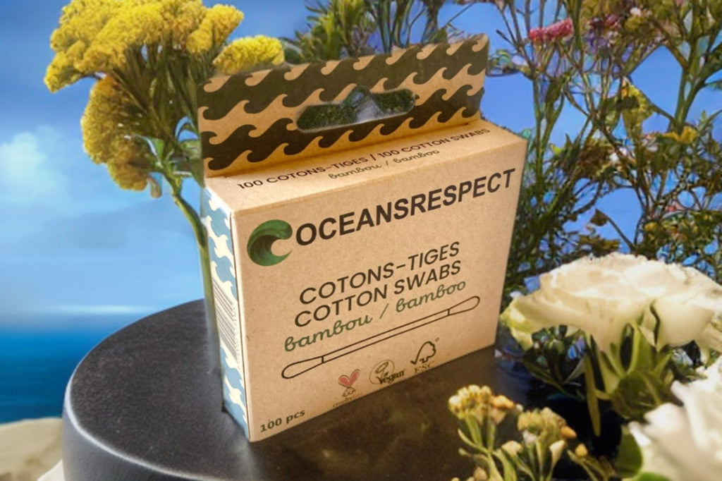Cotons-tiges biodégradables en bambou Oceansrespect