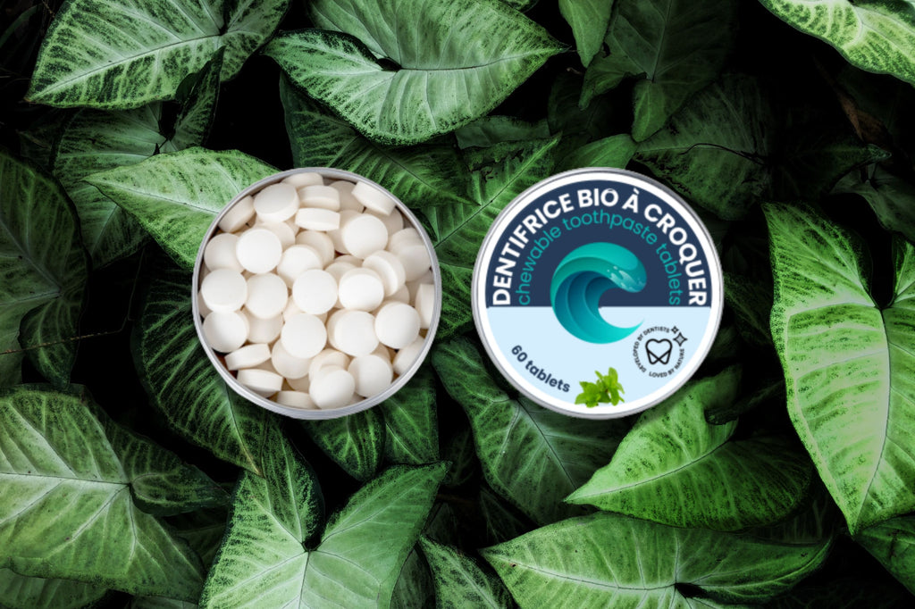 Oceansrespect chewable toothpaste tablets