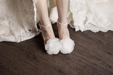 see through wedding shoes