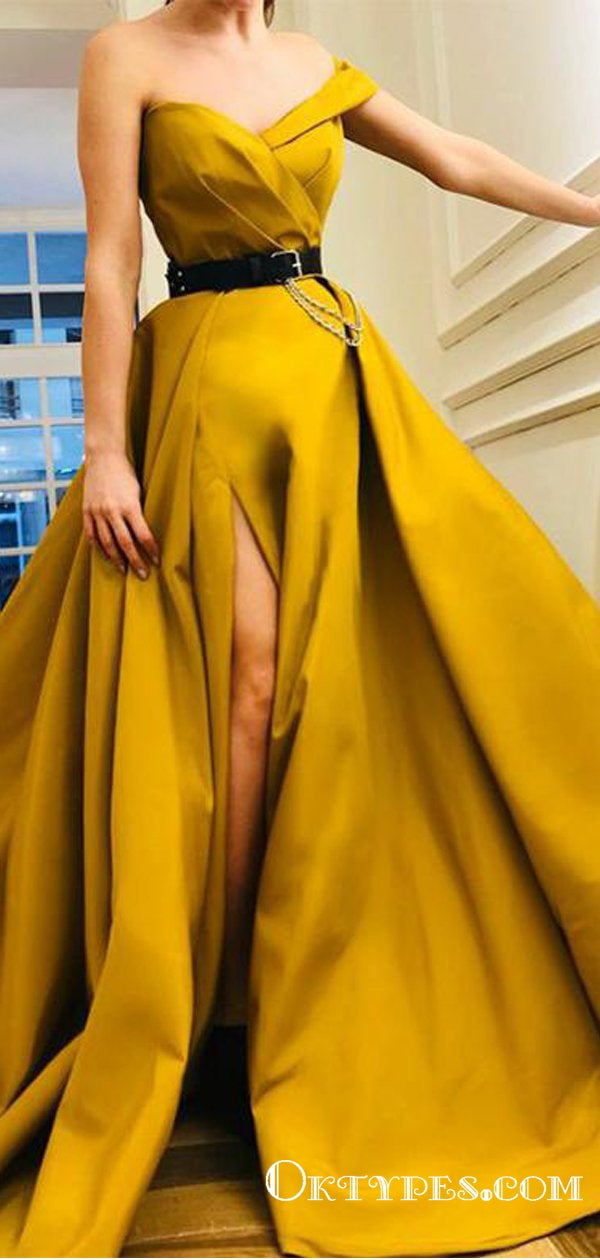 hot yellow dresses