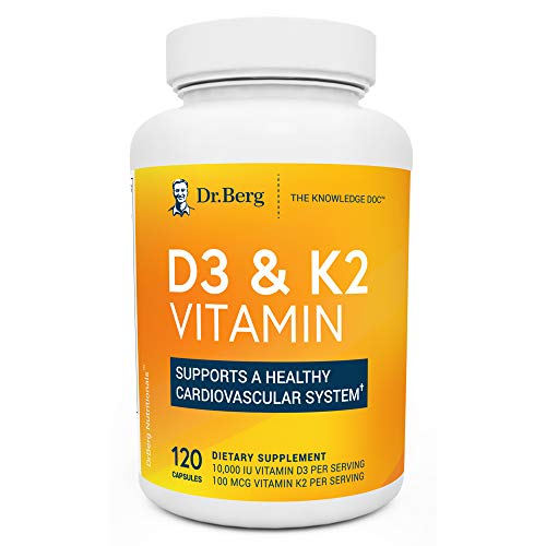 Dr Berg S D3 K2 Vitamin D3k2 Supplement W Purified Bile Salts Good Day Living