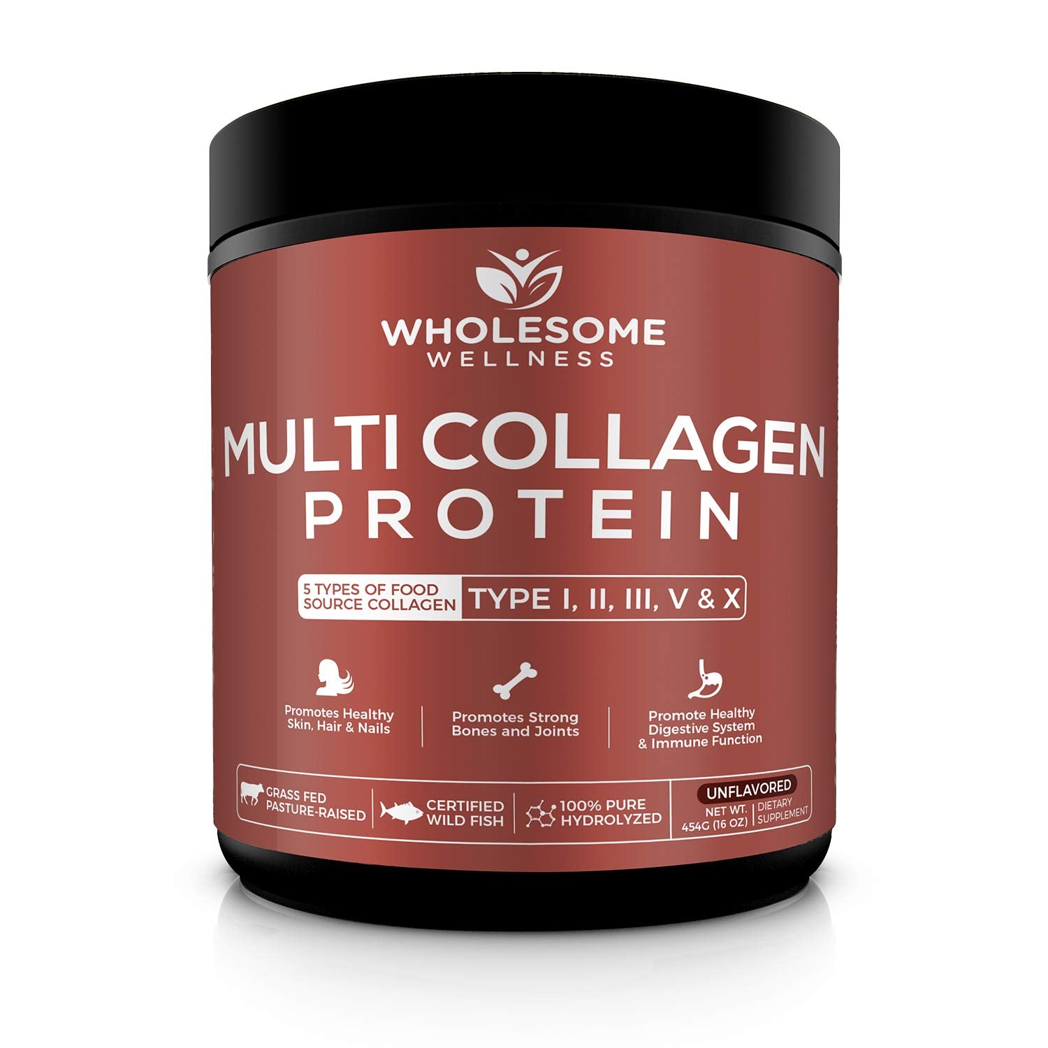 Multi Collagen Protein Powder Hydrolyzed Type I Ii Iii V X Gra Good Day Living