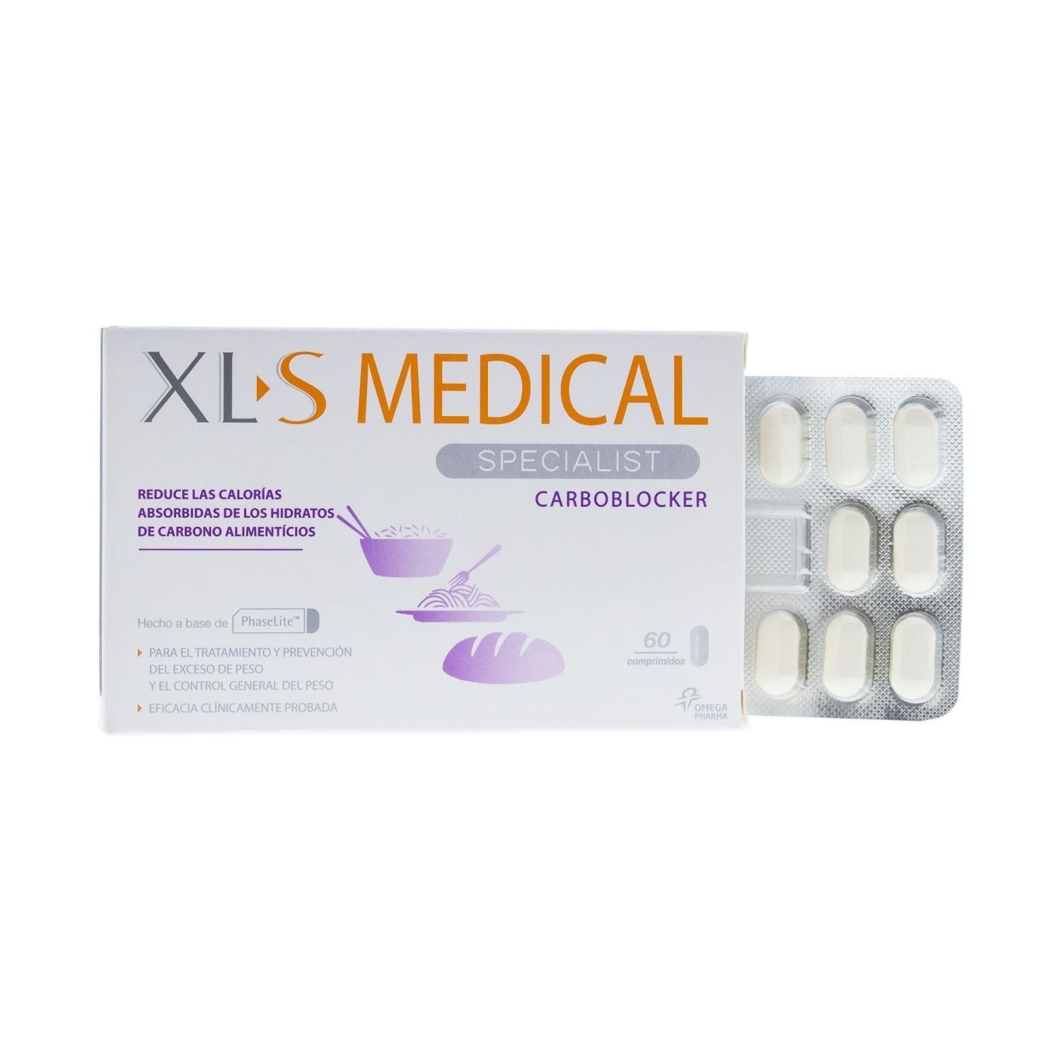 XLS Carbohydrate Blocker 60 Tablets – Day