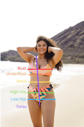 Size Guide  HoniHoni Swimwear