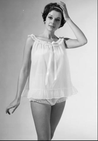 women wearing babydoll sleepwear