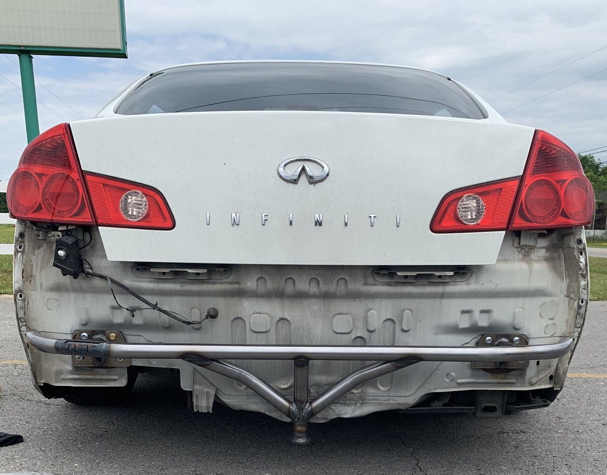 True Focus Fabrication Infiniti G35 Sedan Rear Standard Bash Bar Drift Hq