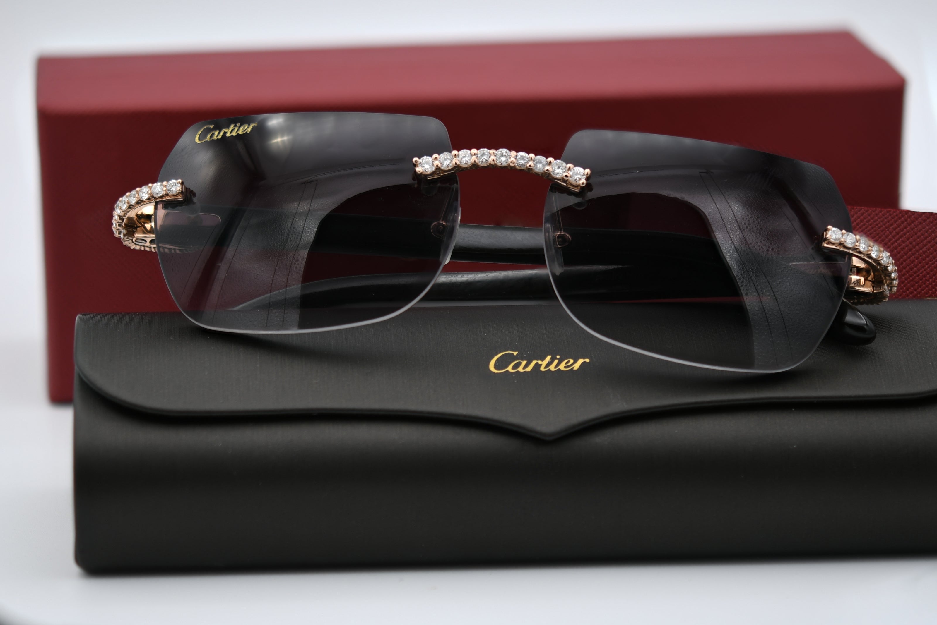 iced out buffalo cartier glasses