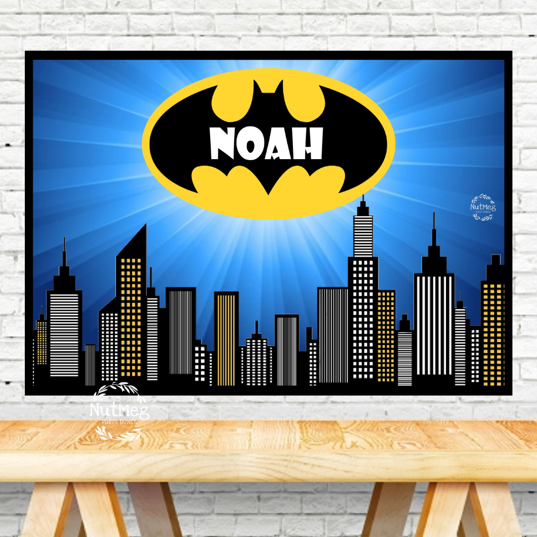 Backdrop - Batman – NutMeg Party Boxes