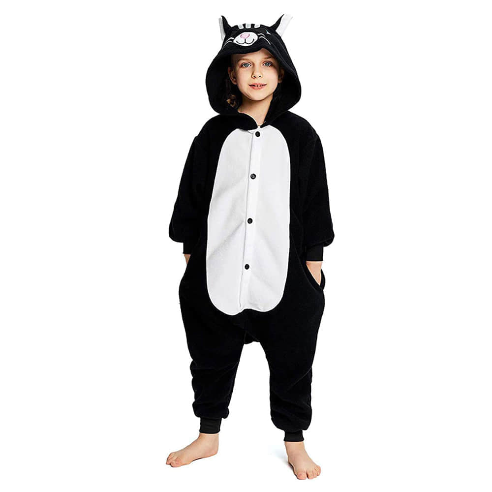 Vivid Cute Animal Cosplay Costume Pajamas for Kids