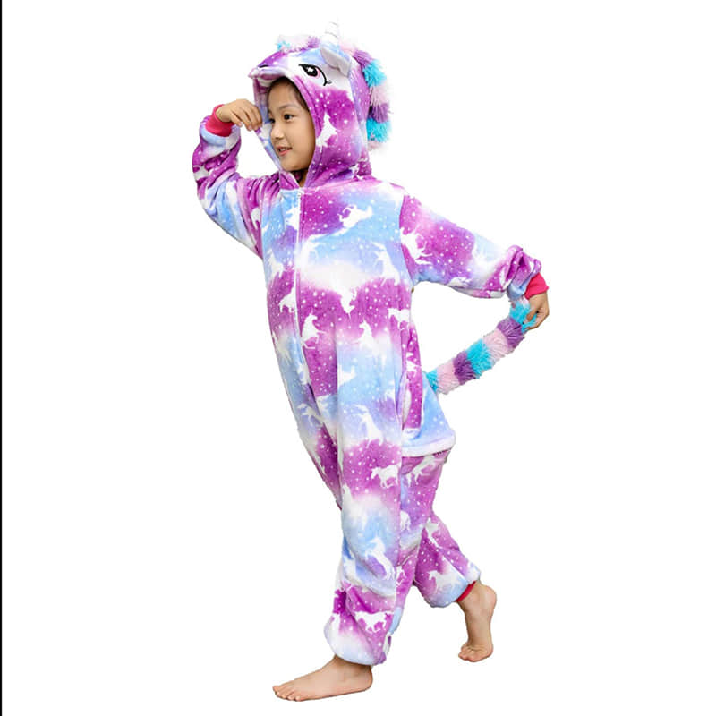 Vivid Cute Animal Cosplay Costume Pajamas for Kids