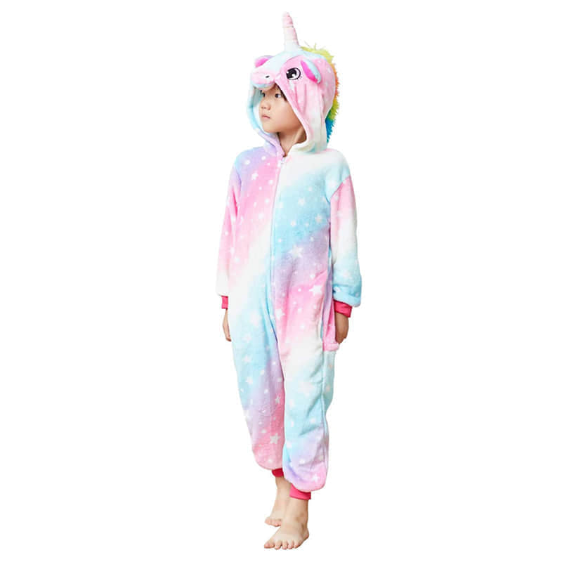 Vivid Cute Animal Cosplay Costume Pajamas for Kids