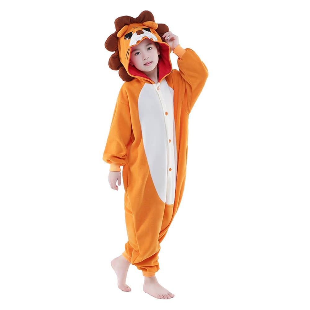 Vivid Cute Animal Cosplay Costume Pajamas for Kids