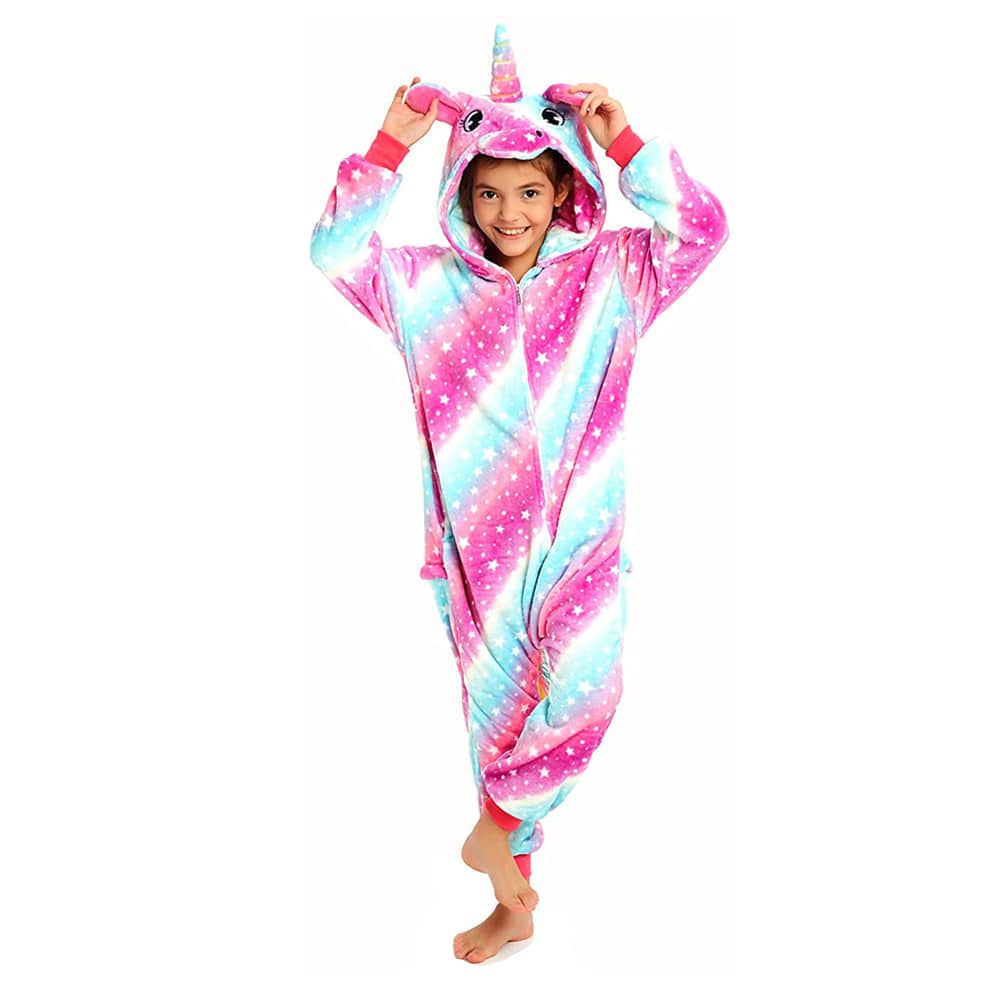 Vivid Cute Animal Cosplay Costume Pajamas for Kids