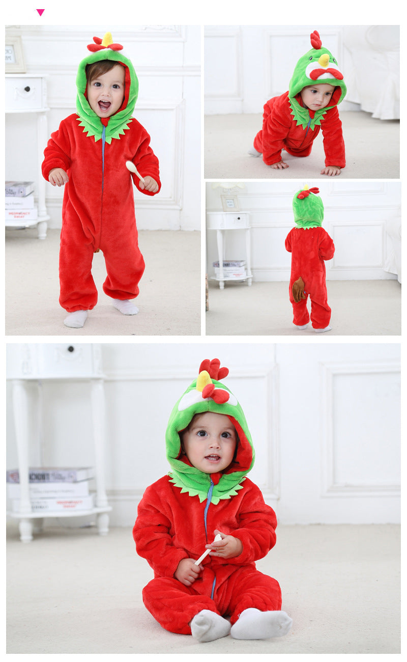 adorable_red_chicken_romper