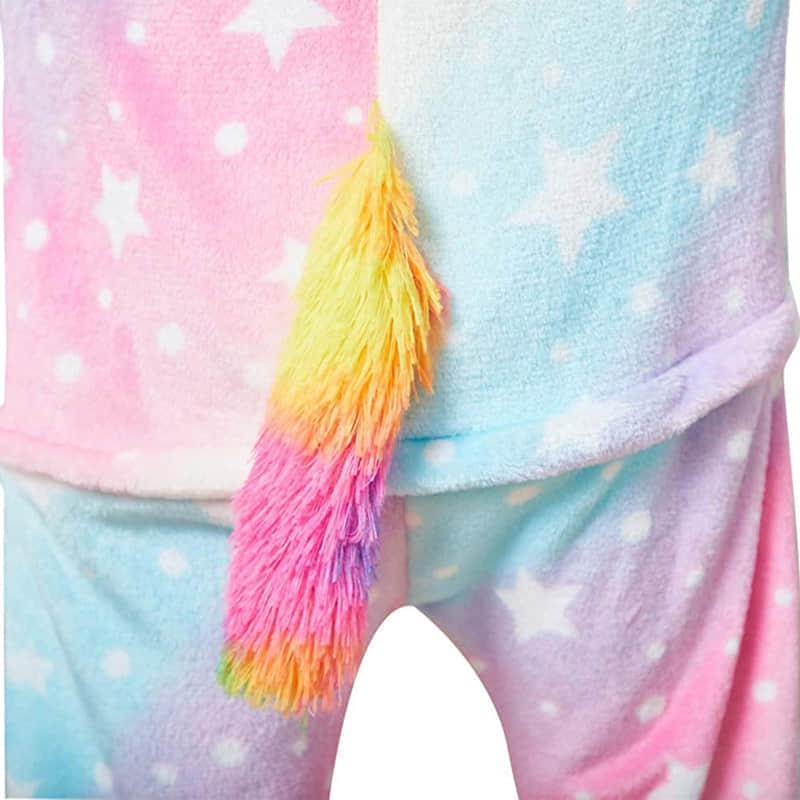 Boys and Girls Winter Warm Cartoon Animal Pajamas for Kids