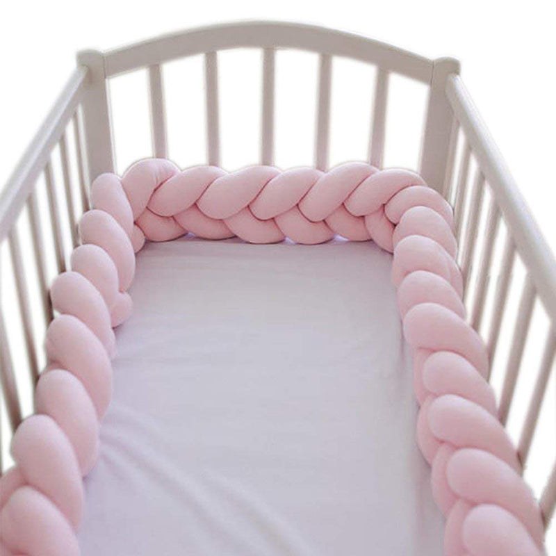 Soft Knot Pillow Decorative Baby Bedding Sheets Braided Crib