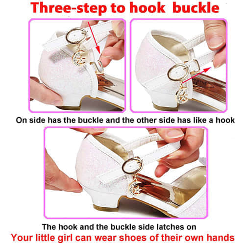 Buckle Closure Only 3 Steps to Get On or Get OFF