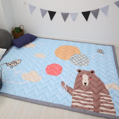 Square Non-slip Kids Play Mats Rugs For Bedroom Living Room Area Rugs 9
