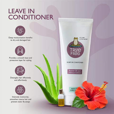 Leave -in Conditioner for frizzy, dry hair