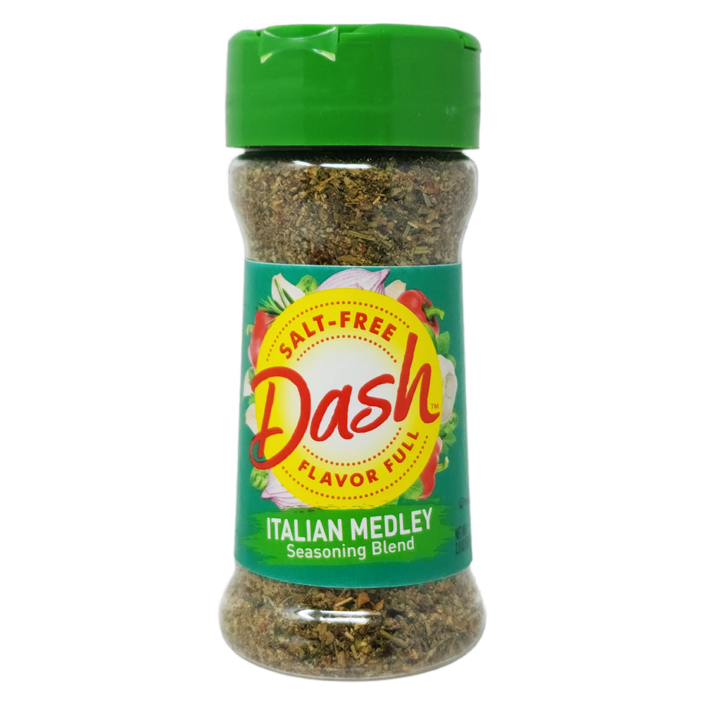 Dash Salt Free Italian Medley Seasoning Blend 2 Oz Healthy Heart Market