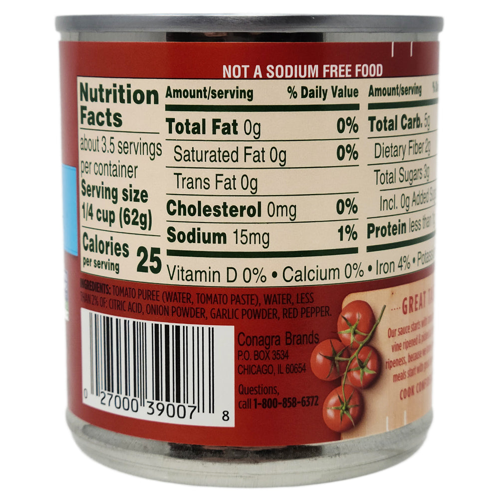 Hunts Tomato Sauce No Salt Added 8oz Healthy Heart Market