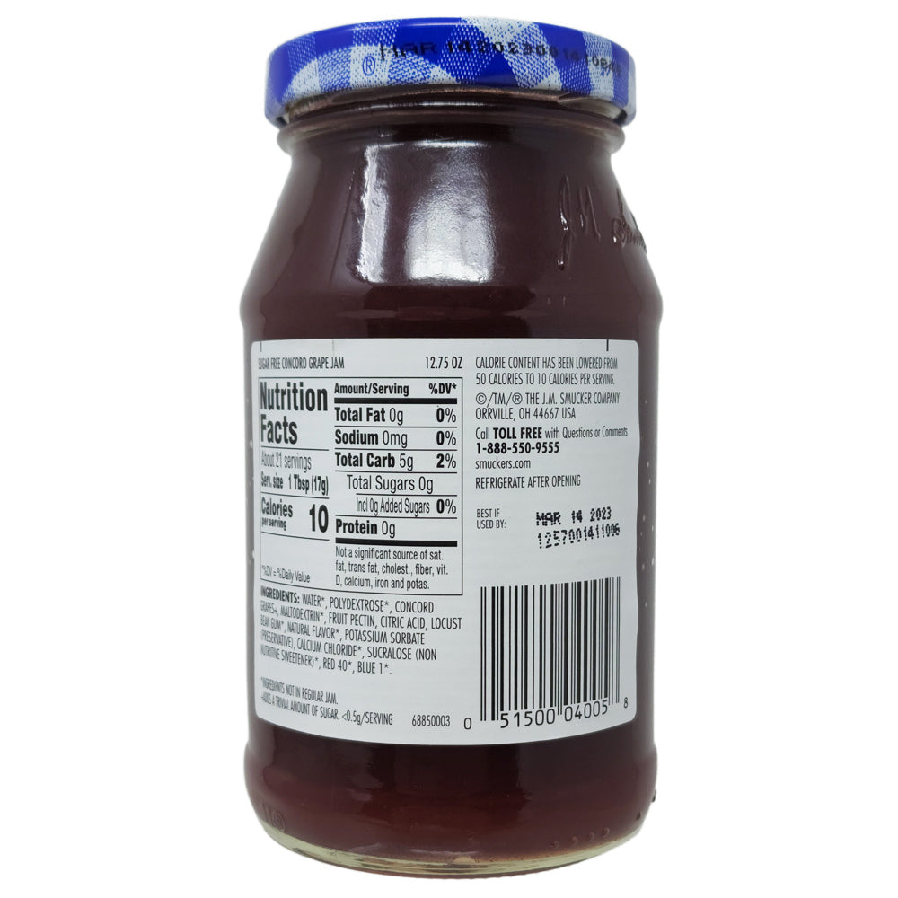 smuckers grape jelly label