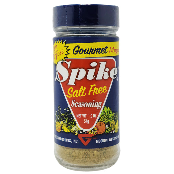 spike seasoning salt nutrition label