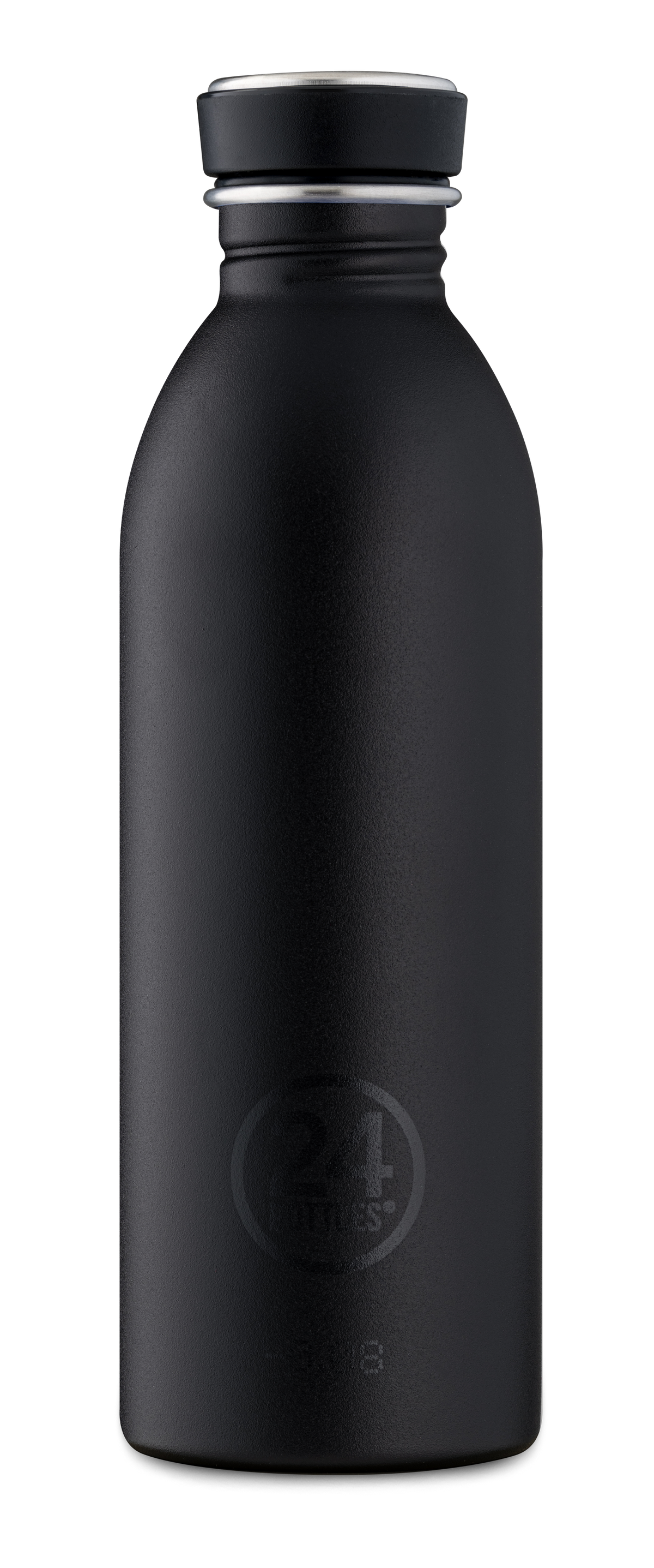 24BOTTLES Urban Lightest Stainless Steel Water Bottle - 500ml - Stone Tuxedo Black