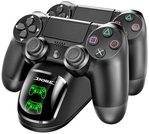 DOBE PS4 Controller Charger, with LED Light The Cave Egypt