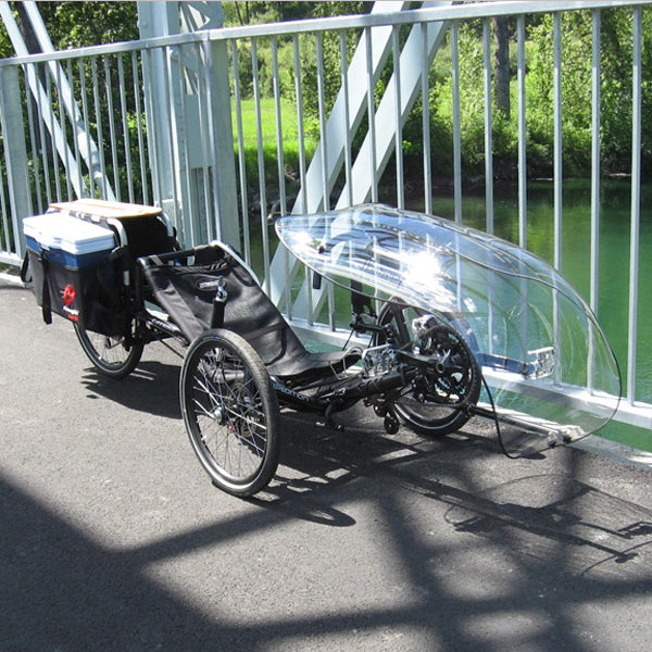 recumbent trike windshield