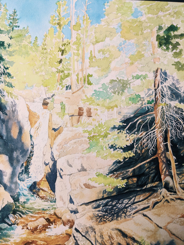 Painting Chasm Falls